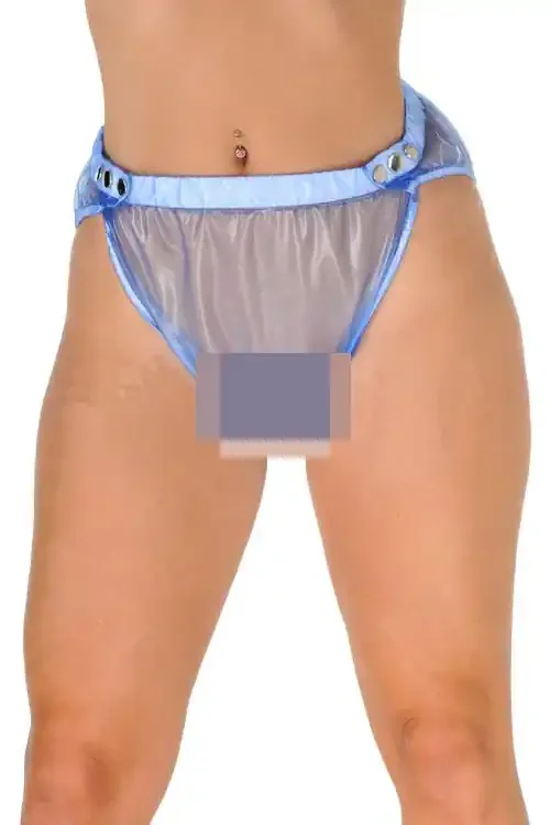 PVC AB Panty mit Druckknöpfen