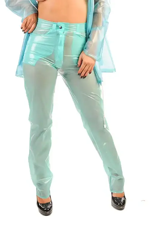 PVC Damen Jeans