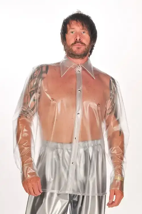 PVC Hemd für Herren – langärmelig