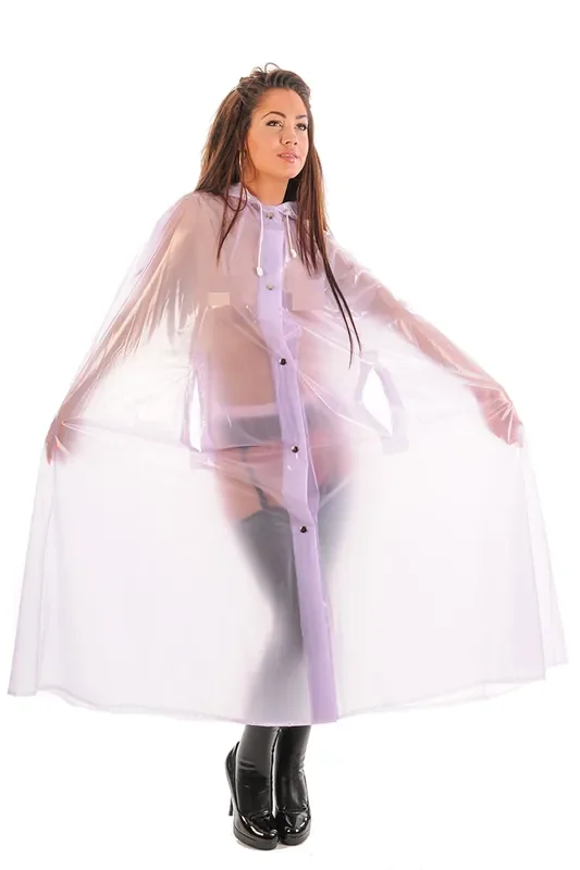 PVC Umhang lang