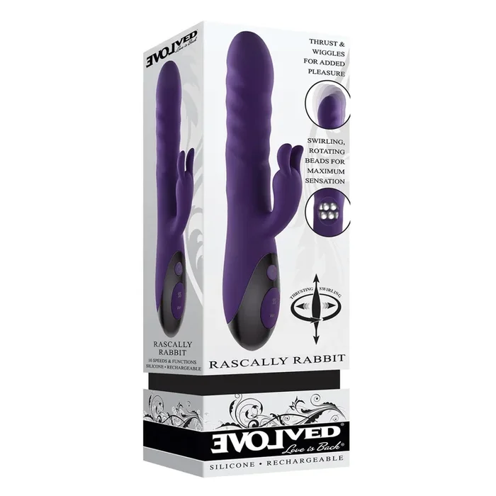 Rabbit Vibrator Evolved – Rascally, Lila
