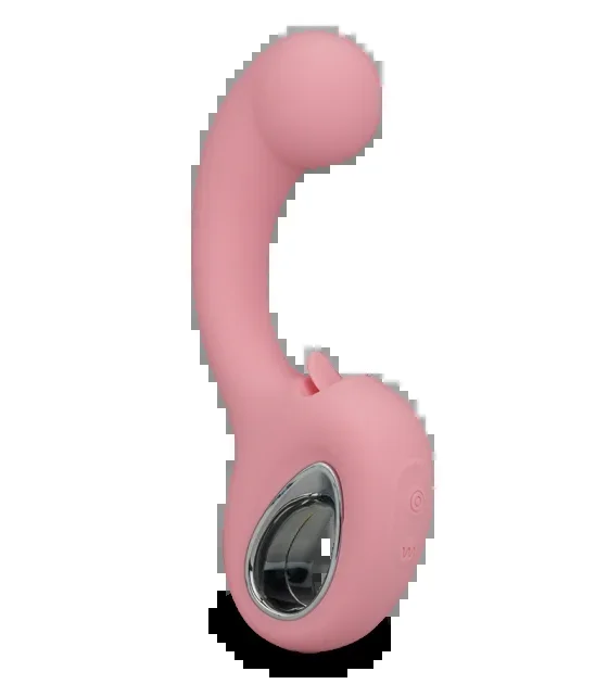 Rabbit-Vibrator mit Cunnilingus-Zunge Whimzy