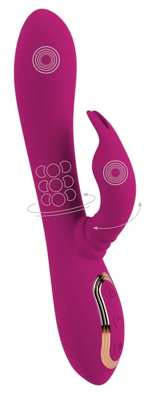 Rabbitvibrator mit Moving-Klitoris-Bunny JAVIDA