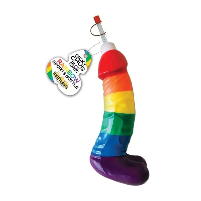 Rainbow Dicky Chug Sports Bottle*
