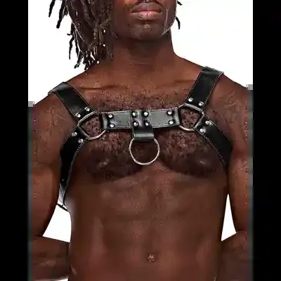 Ram – Imitation Leather Harness – One Size – Black