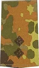 Rangschlaufen (Heer) Bw flecktarn ‘Oberleutnant‘