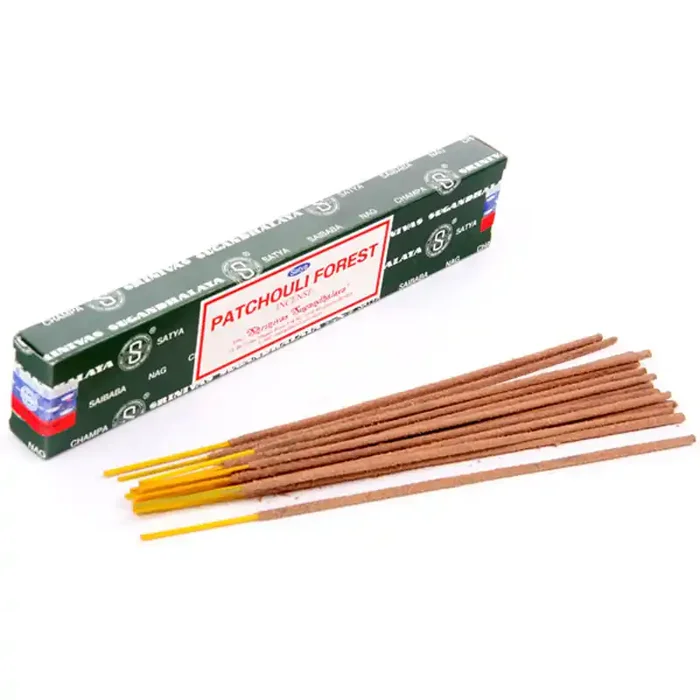 Räucherstäbchen Satya Patchouli-Wald