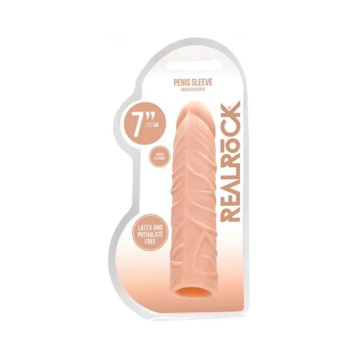 Real Rock Penis Extender – 7″ – 17.5 Cm – Vanilla