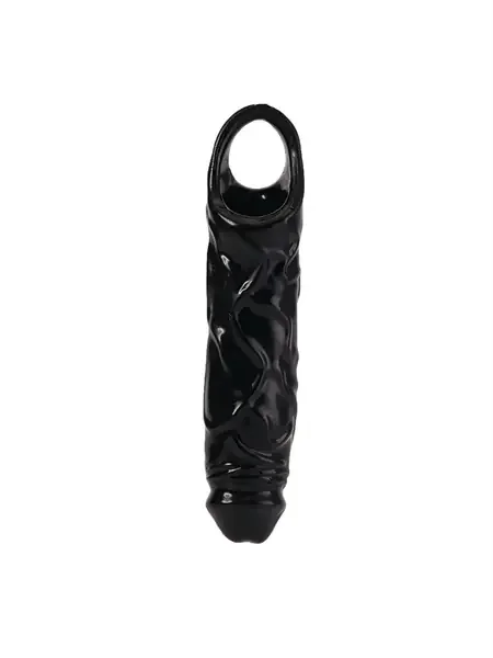 Realistischer Penis-Sleeve mit Venen – schwarz
