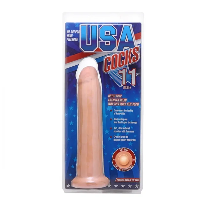 Realistischer Saugnapf Dildo ohne Hoden