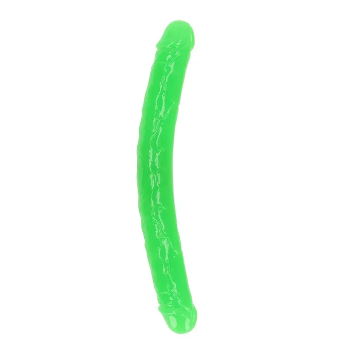 Realrock Glow In The Dark Double Dong 15“ Neon Green