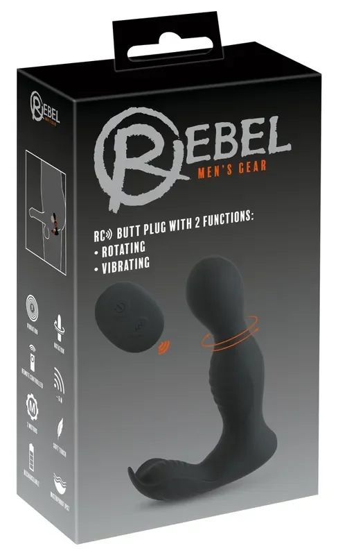 Rebel RC Butt Plug Rotating Vi