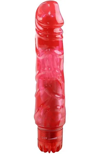 Red Pleasure Penisförmiger Vibrator