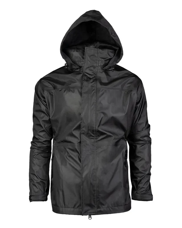 Regenjacke schwarz