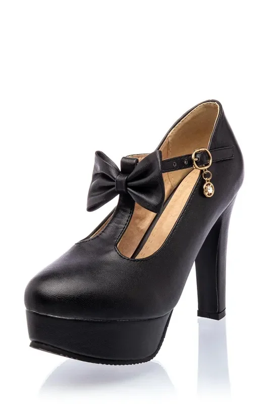 Retro Plateau-Sandalette