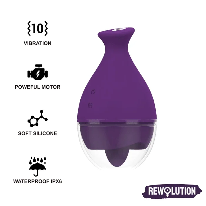 Rewolution – Rewolingo Vibrator mit Zunge