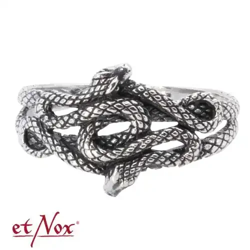 Ring „Doppelschlange“ 925 Silber