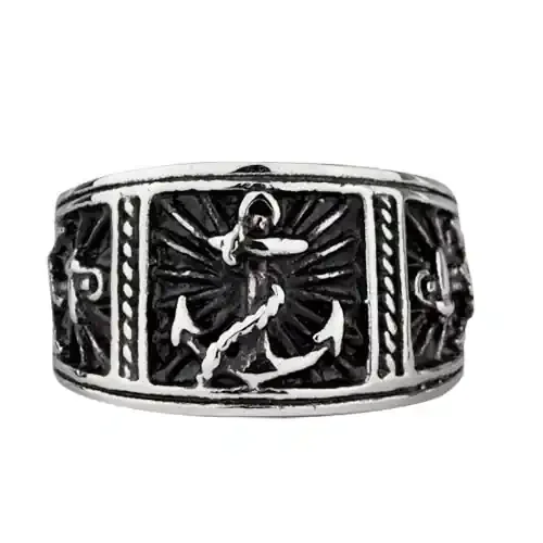 Ring Anker – Edelstahl