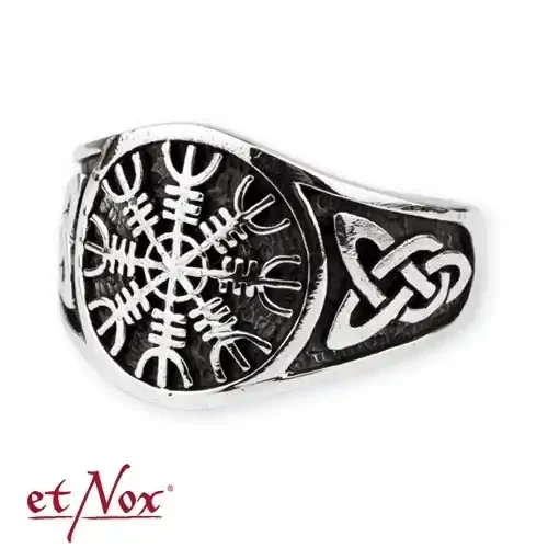 Ring mit altnordischen Schutzsymbol