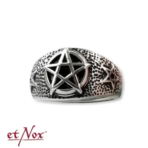 Ring ‘Pentagramm‘ silber