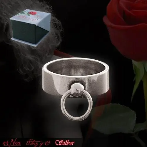 Ring Story of O. – ca. 8mm – Silber
