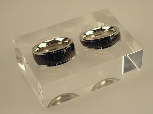 Ringständer Plexi 65x45x20mm