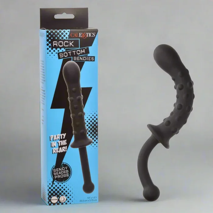 Rock Bottom Bendies – Bendy Beaded Anal Probe