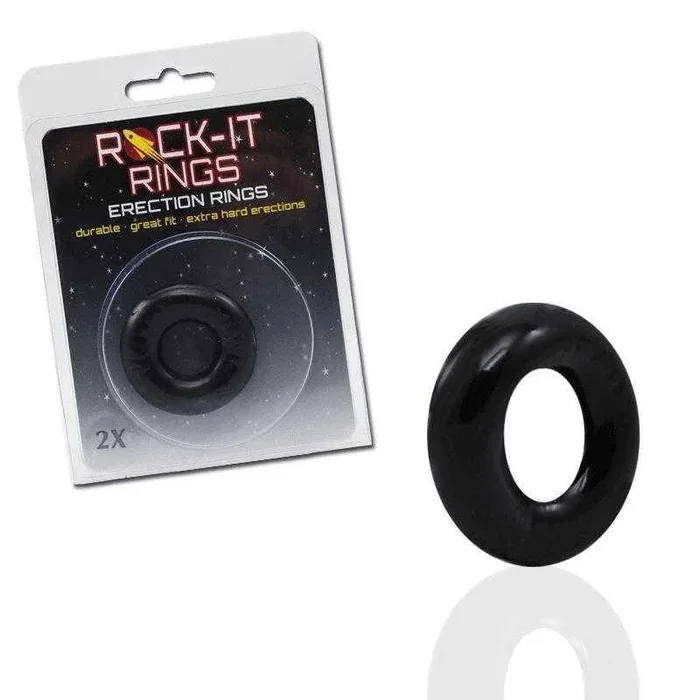 Rock-It Rings 2X Donut C-Ring – Black