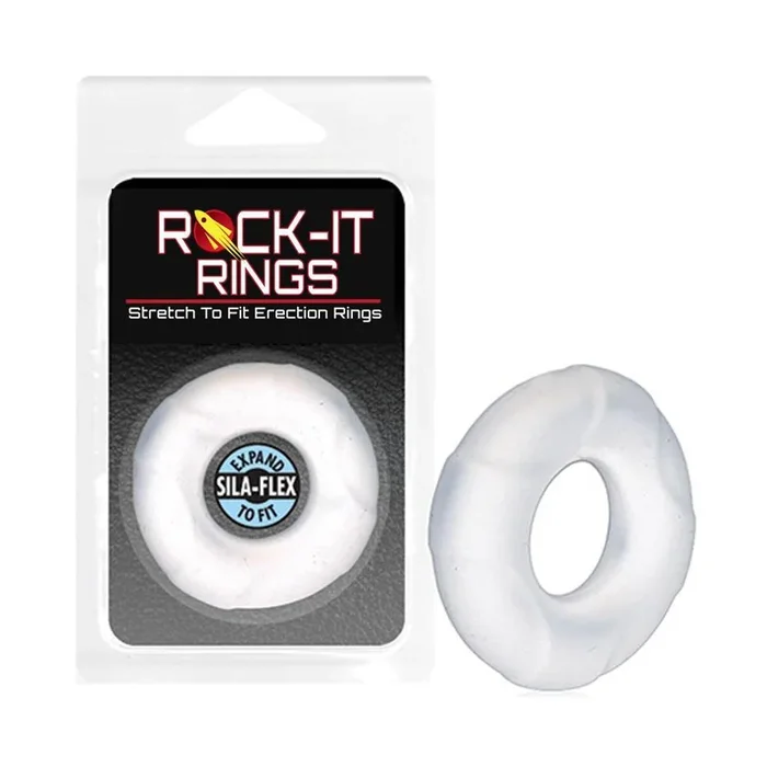 Rock-It Rings The Lifesaver Silicone Cock Ring – 2 Colors