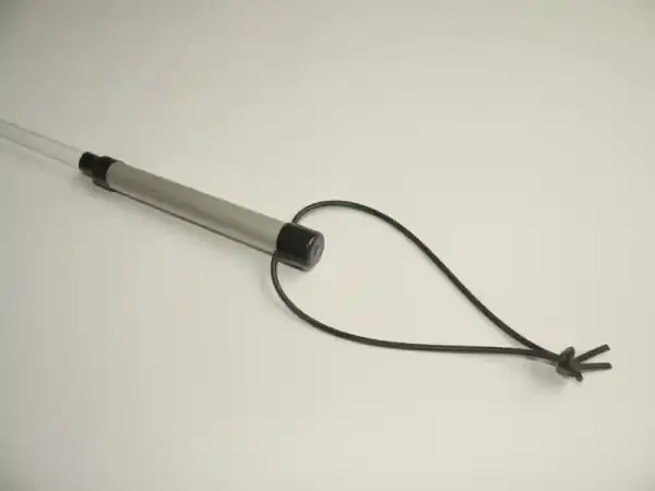Rohrstock 12mm mit Metallgriff