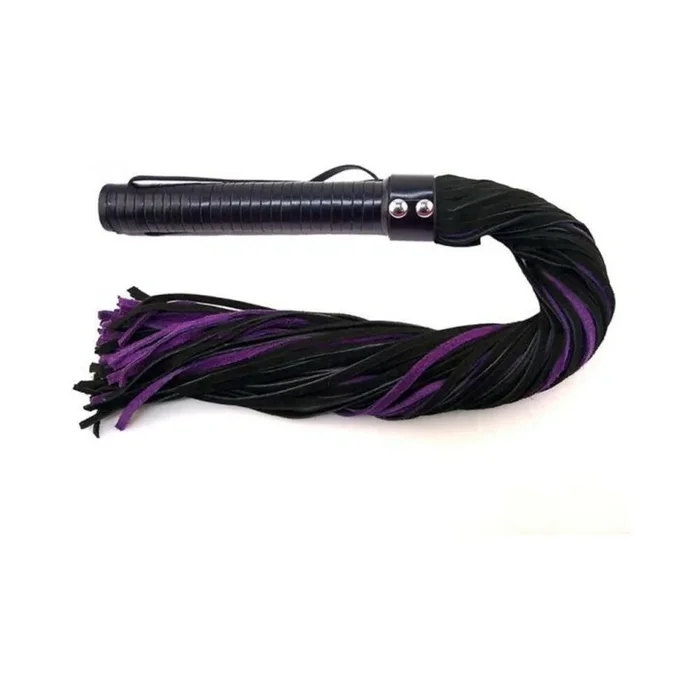 Rouge Suede Flogger Black/purple