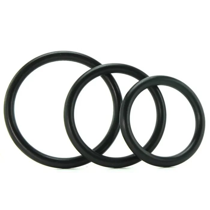 Rubber Cock Ring 3 Pack