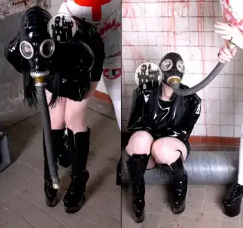 Russische Gasmaske