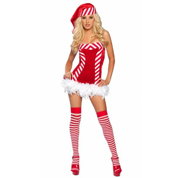 Santa Candy Christmas Costume