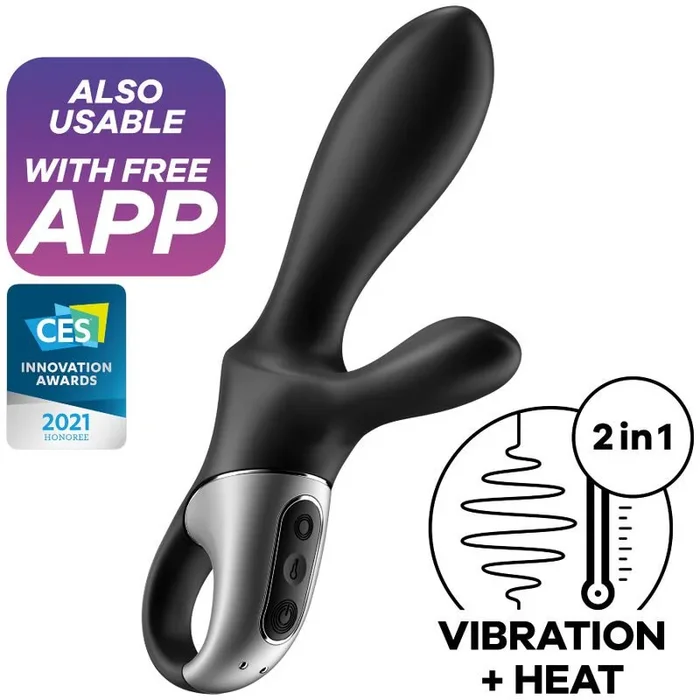 Satisfyer – Heat Climax+ Anal Vibrator App Schwarz