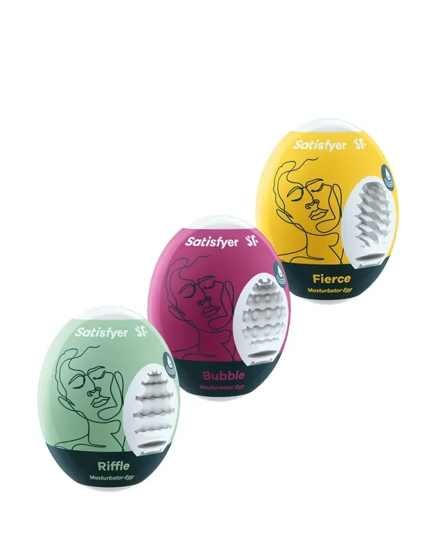 Satisfyer Masturbator-Ei Set 1