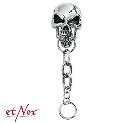 Schlüssel- und Portemonnaiekette ‘Skull‘