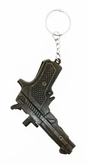 Schlüsselanhänger – Bronzene Pistole