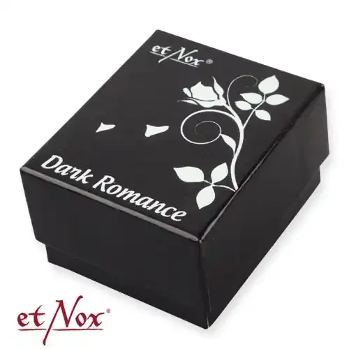 Schmucketui ‘Dark Romance‘ für 2 Ringe