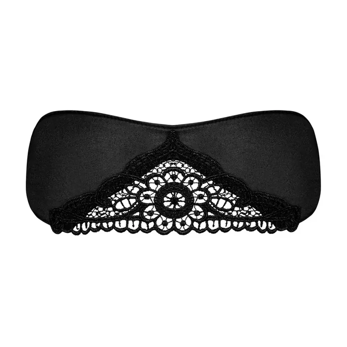 Schwarze Augen-Maske