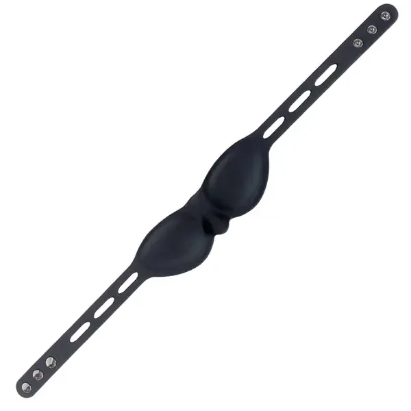 Schwarze Silikon Augenbinde