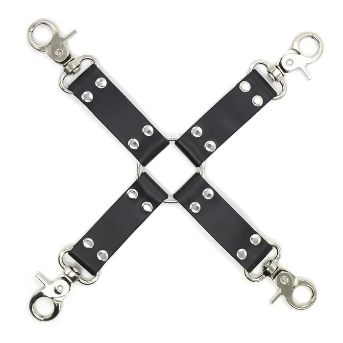 schwarzes Hogtie