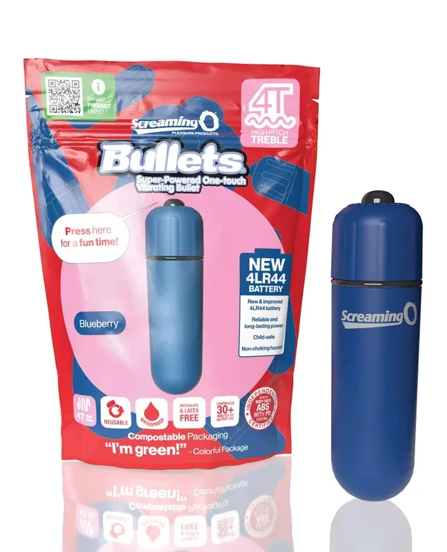 Screaming O 4T Bullet – Blueberry