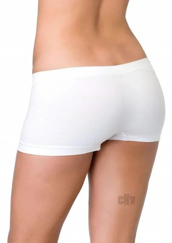Seamless Boyshorts – White