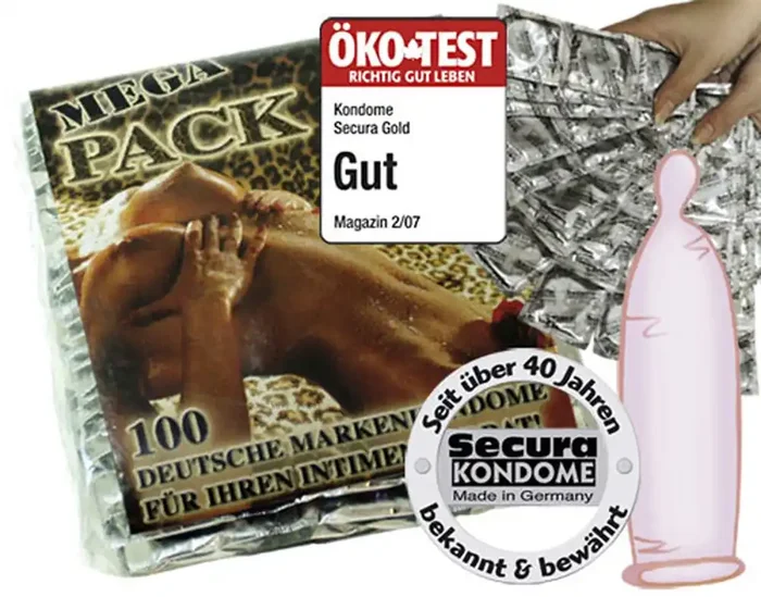 Secura Gold Kondome – 100 Stück