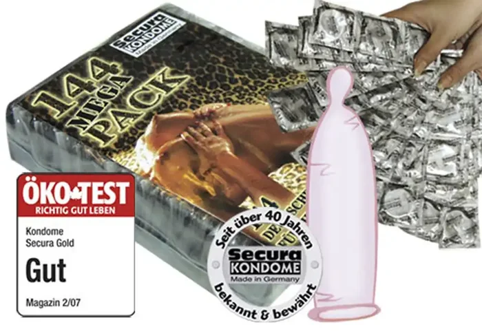 Secura Gold Kondome – 144 Stück