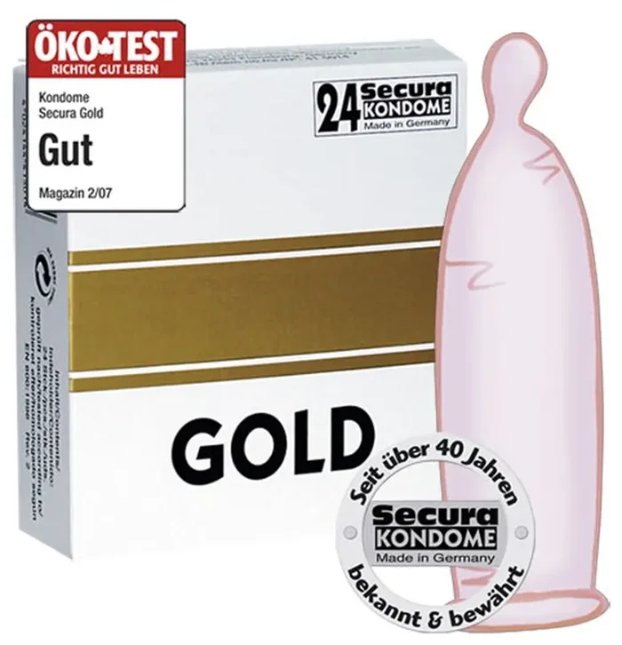 Secura Gold Kondome – 24 Stück