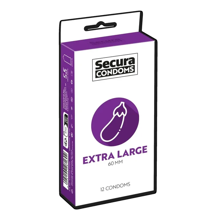 Secura Kondome »Extra Large« – Inhalt: 12 Stück