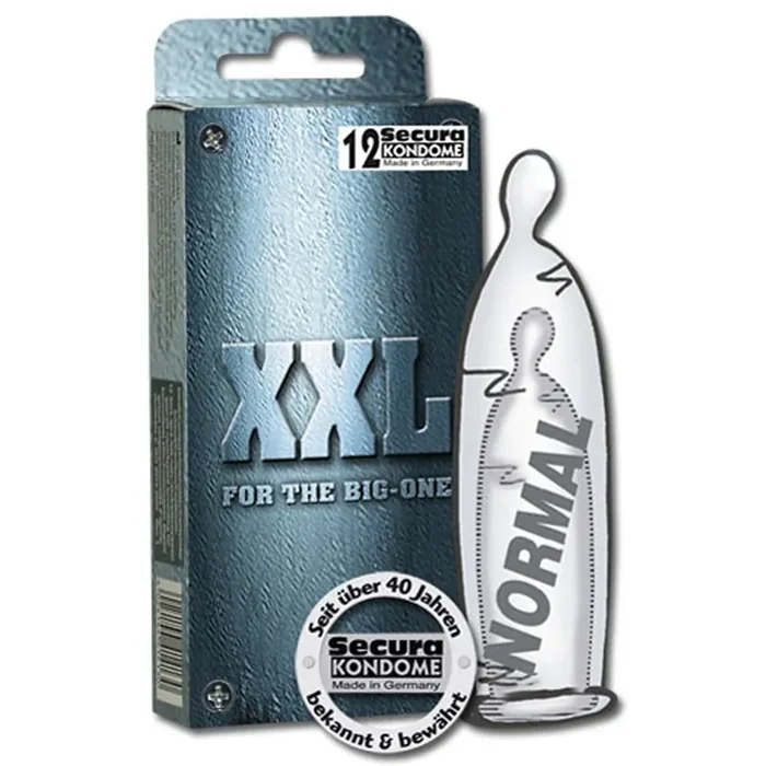 Secura XXL Kondome – 12 Stück