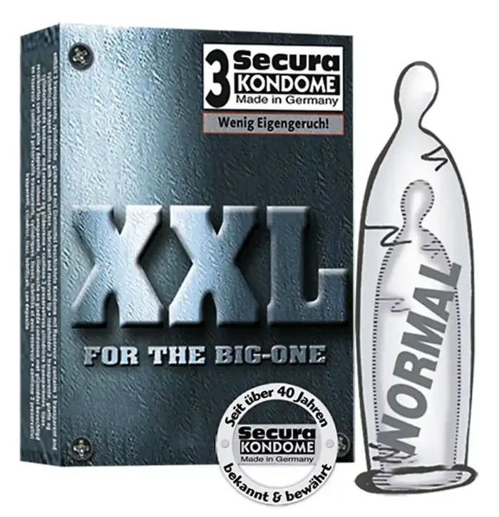Secura XXL Kondome – 3 Stück